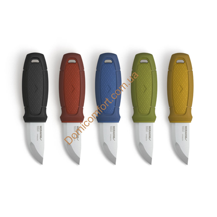 Нож Morakniv Eldris, нержавеющая сталь, шнурок, огниво