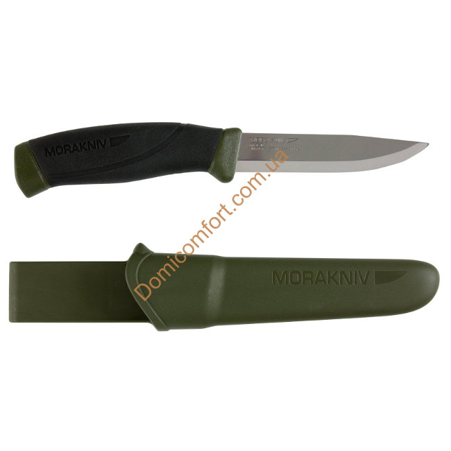 Нож Morakniv Companion MG, нерж. сталь, хаки