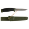 Нож Morakniv Companion MG, углеродная сталь, хаки