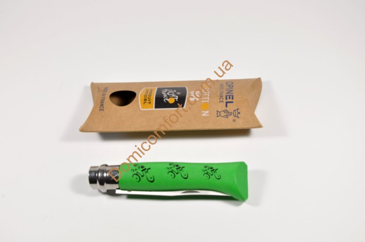 Нож Opinel №  8 VRI  TOUR DE FRANCE Green